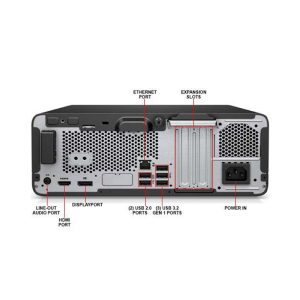 مینی کیس استوک اچ پی HP ProDesk 400 G7 SFF استوک i5 نسل 10 /رم 16/ 500gb