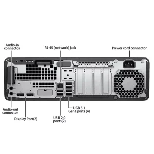 مینی کیس استوک HP EliteDesk 800 G3 SFF نسل 6