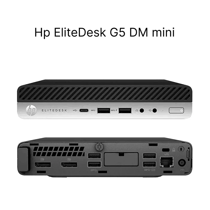 کیس تاینی استوک اچ پی Hp EliteDesk 705 G5 Desktop mini R3 3200G/8/128gb