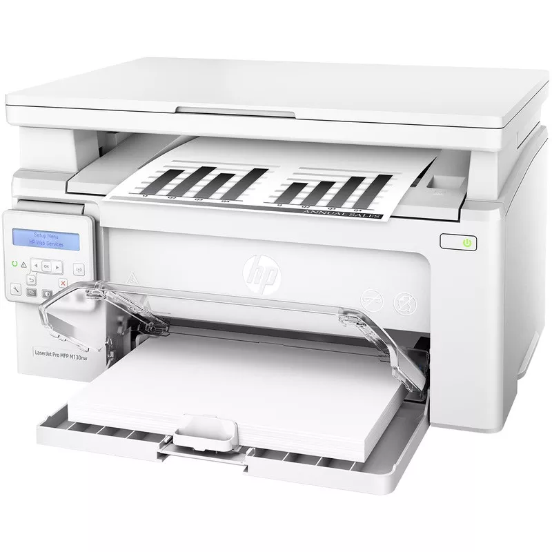 پرینتر لیزری چندکاره اچ‌پی مدل HP LaserJet Pro MFP M130nw (استوک اروپایی)