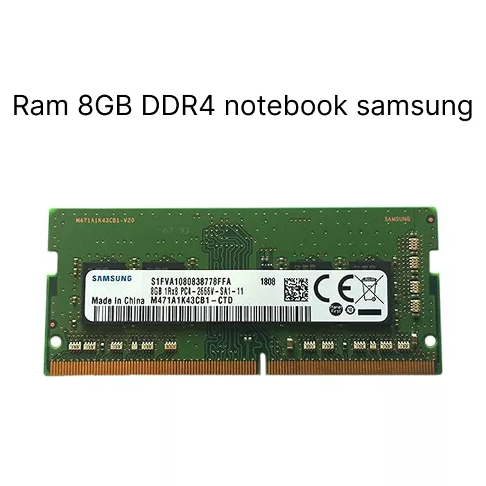 رم استوک 8 گیگ سامسونگ DDR4 Samsung لپتاپی با فرکانس های 2133-2400-2666-3200