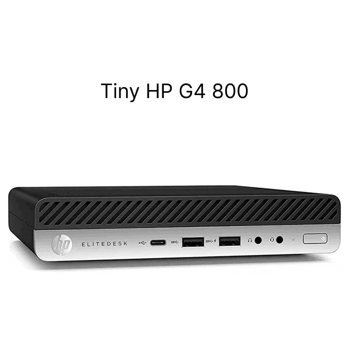 کیس تاینی استوک اچ پی Hp EliteDesk 800 G4 Desktop mini i3-8100/8/256gb